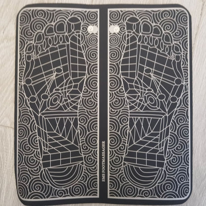 Portable EMS Foot Massage Mat and Therapy Device