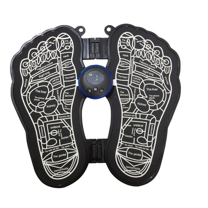 Portable EMS Foot Massage Mat and Therapy Device